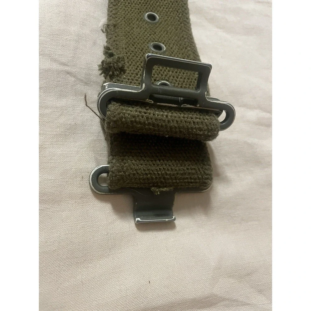 Hugo Boss Belt Sz 32 / 85 Military Green Pistol 20000‎ 91541